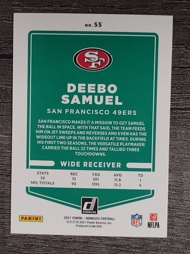2021 Donruss #55 Deebo Samuel