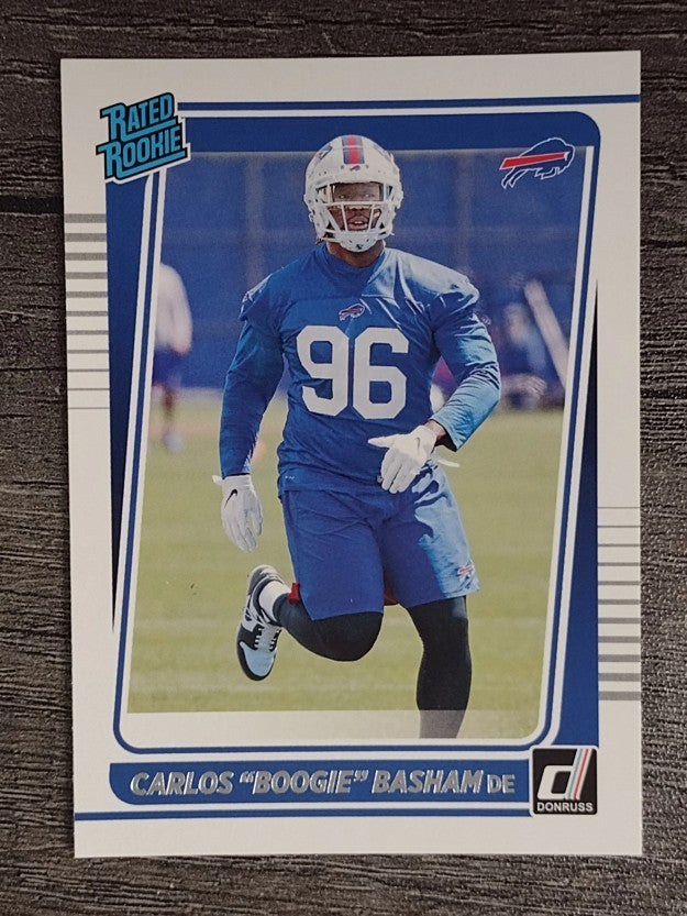 2021 Donruss #306 Carlos Boogie Basham RR RC