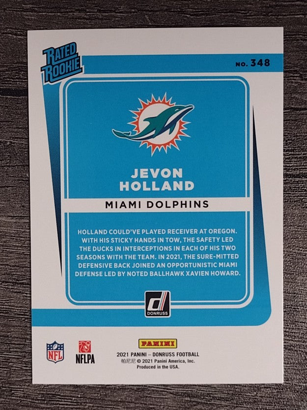 2021 Donruss #348 Jevon Holland RR RC