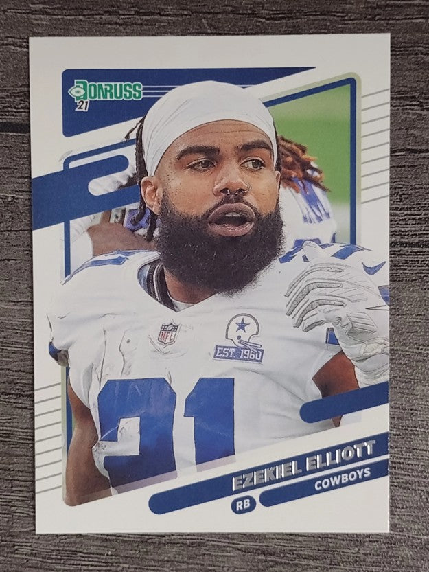 2021 Donruss #188B Ezekiel Elliott VAR