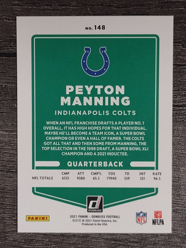 2021 Donruss #148B Peyton Manning VAR