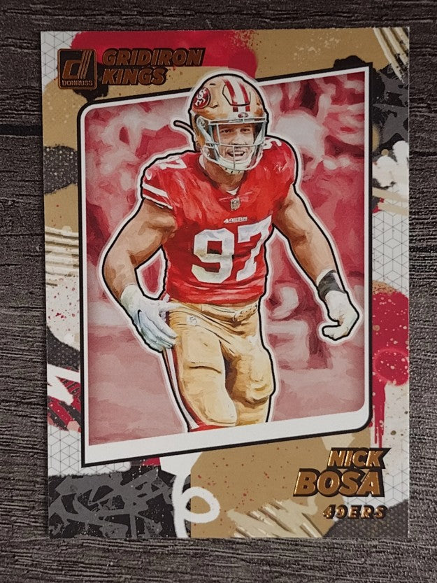 2021 Donruss Gridiron Kings #15 Nick Bosa