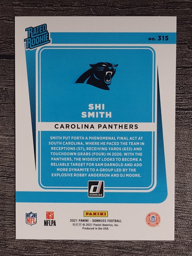 2021 Donruss Press Proof Blue #315 Shi Smith RR