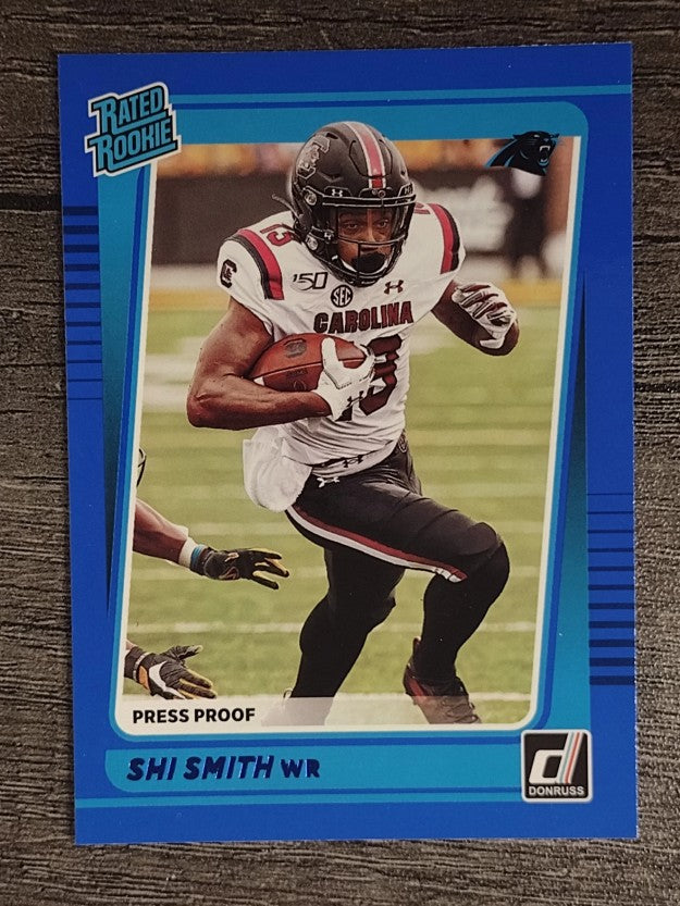 2021 Donruss Press Proof Blue #315 Shi Smith RR