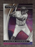 2021 Panini Titan #21 Carlos Correa