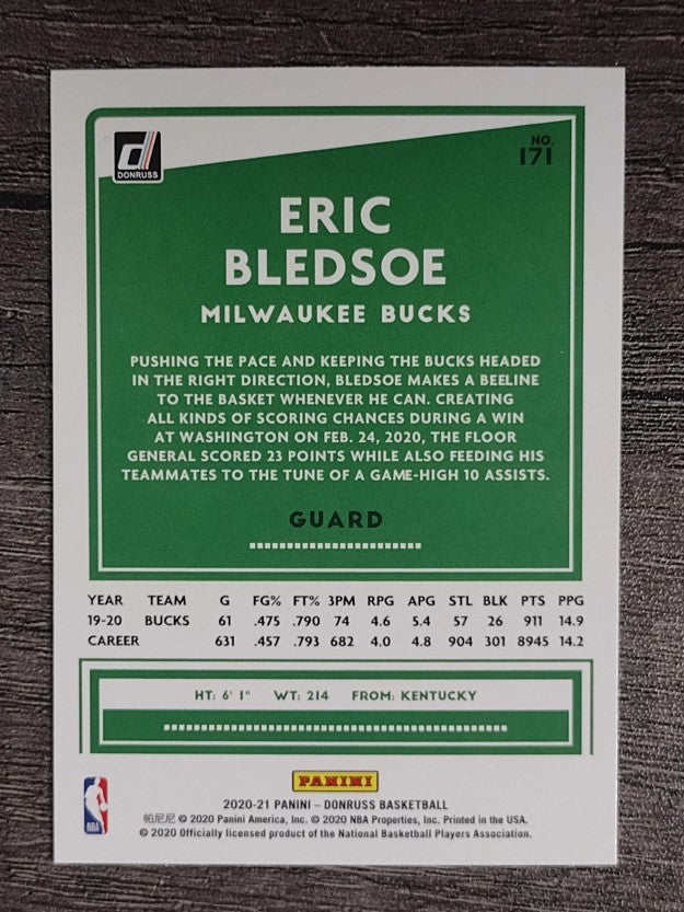 2020-21 Donruss #171 Eric Bledsoe