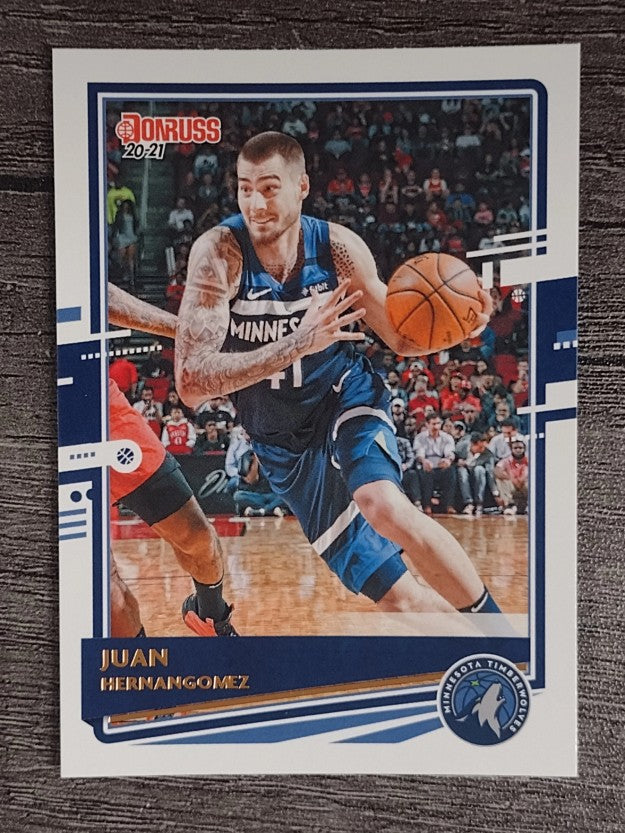 2020-21 Donruss #160 Juancho Hernangomez