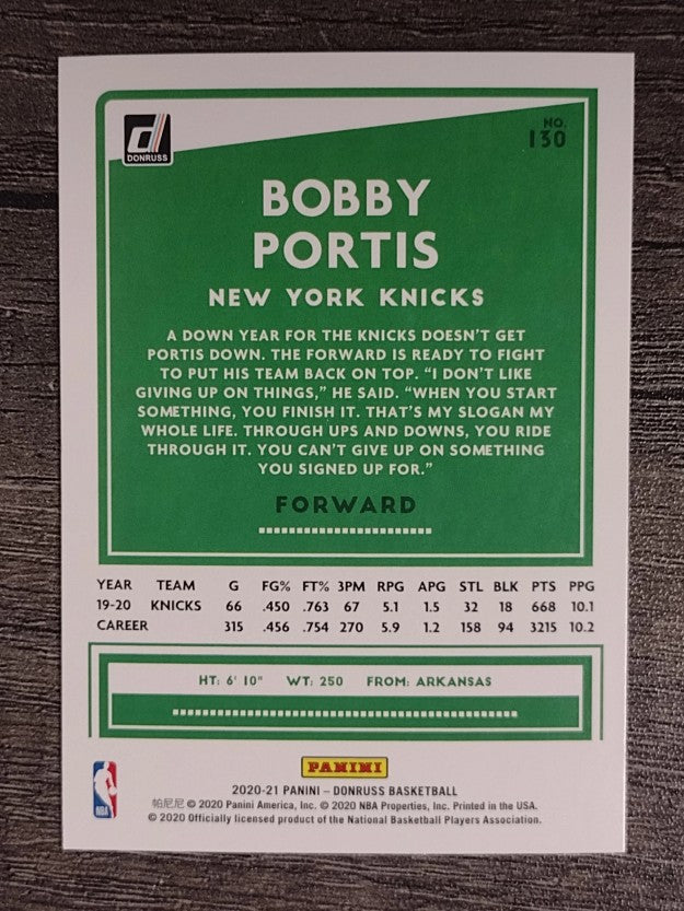 2020-21 Donruss #130 Bobby Portis