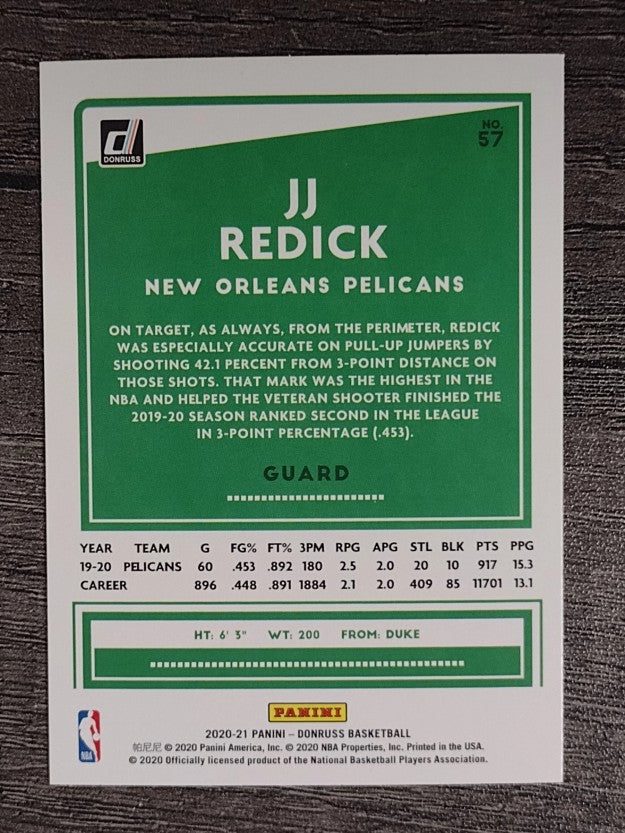 2020-21 Donruss #57 JJ Redick