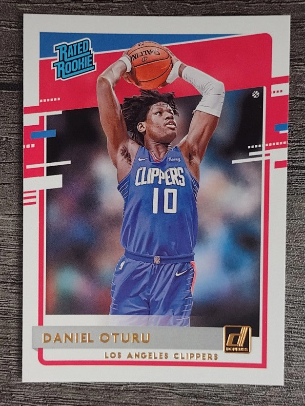 2020-21 Donruss #217 Daniel Oturu RR RC