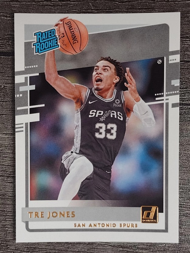 2020-21 Donruss #244 Tre Jones RR RC