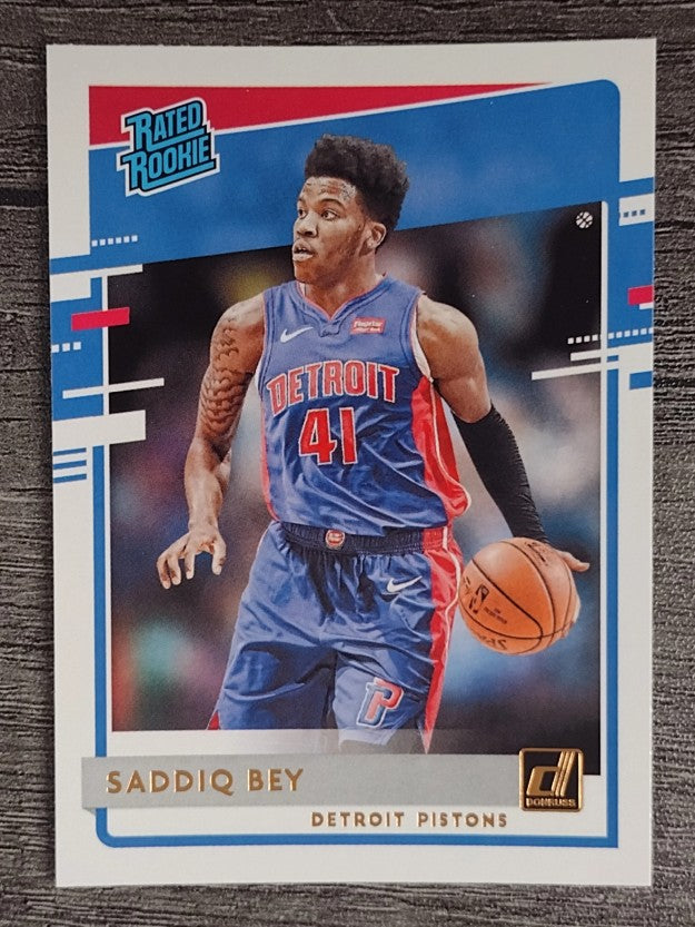 2020-21 Donruss #210 Saddiq Bey RR RC