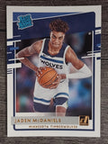 2020-21 Donruss #239 Jaden McDaniels RR RC