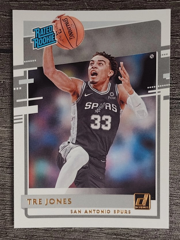 2020-21 Donruss #244 Tre Jones RR RC