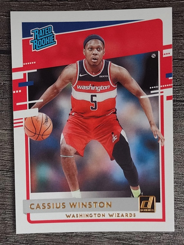 2020-21 Donruss #249 Cassius Winston RR RC