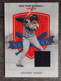 2021 Panini America's Pastime Swatches #50 Gleyber Torres