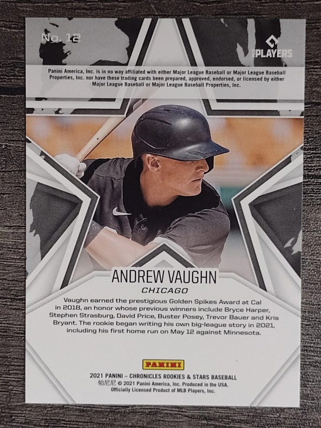2021 Rookies and Stars #12 Andrew Vaughn RC