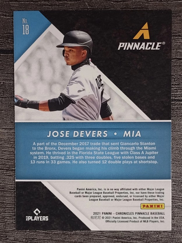 2021 Pinnacle #18 Jose Devers RC