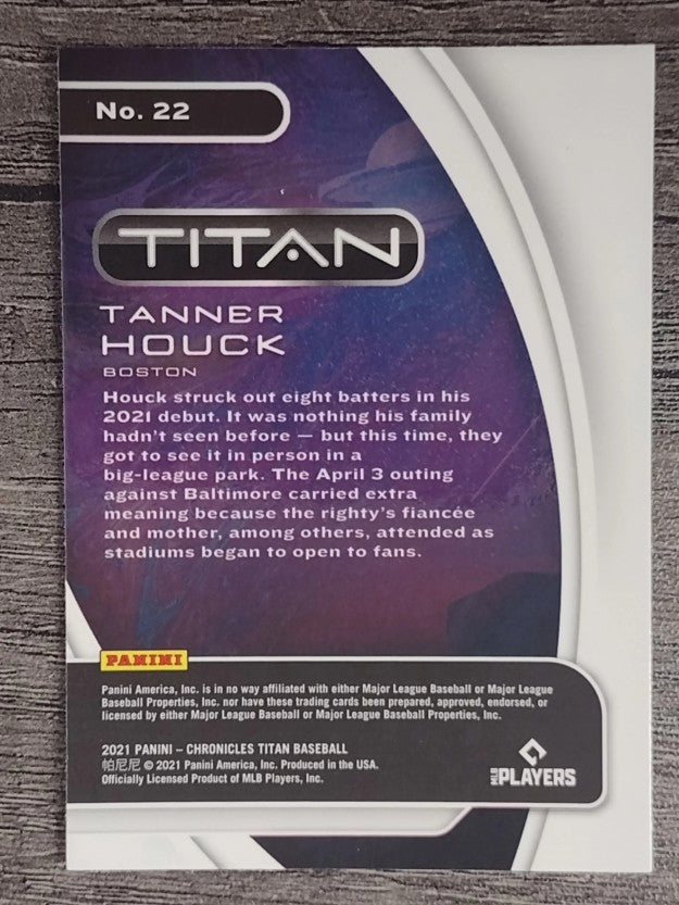 2021 Panini Titan #22 Tanner Houck RC