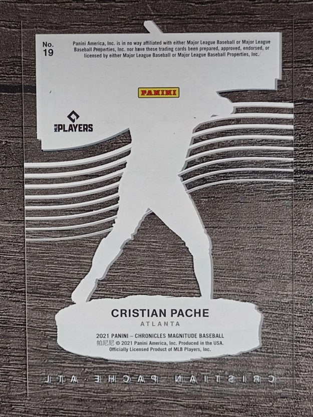 2021 Panini Magnitude #19 Cristian Pache RC
