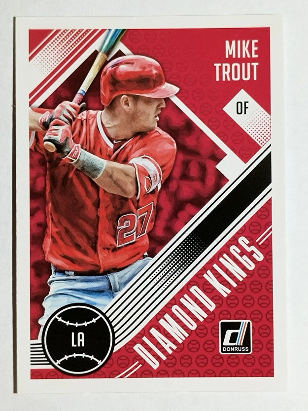 2018 Donruss #13 Mike Trout DK