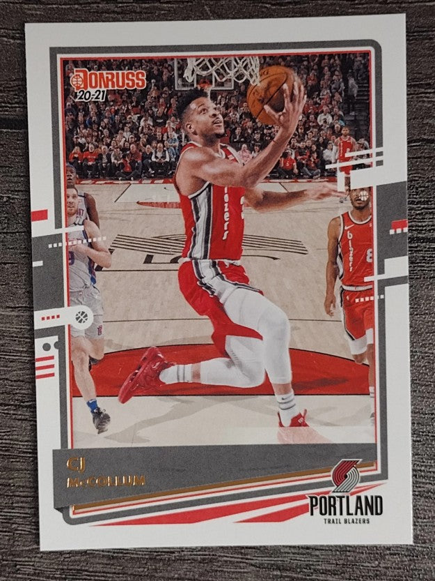 2020-21 Donruss #91 CJ McCollum