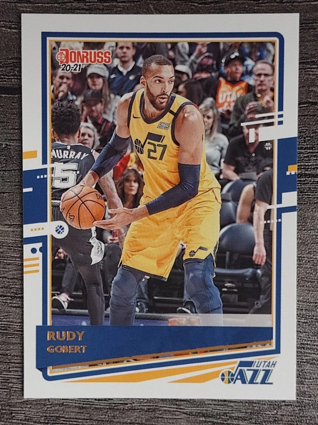2020-21 Donruss #114 Rudy Gobert