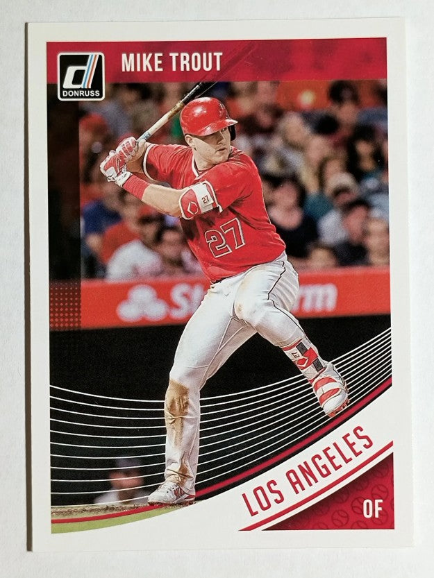 2018 Donruss #155 Mike Trout