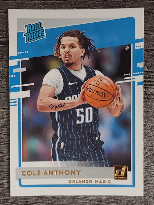 2020-21 Donruss #208 Cole Anthony RR RC