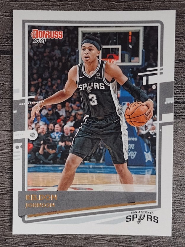 2020-21 Donruss #152 Keldon Johnson