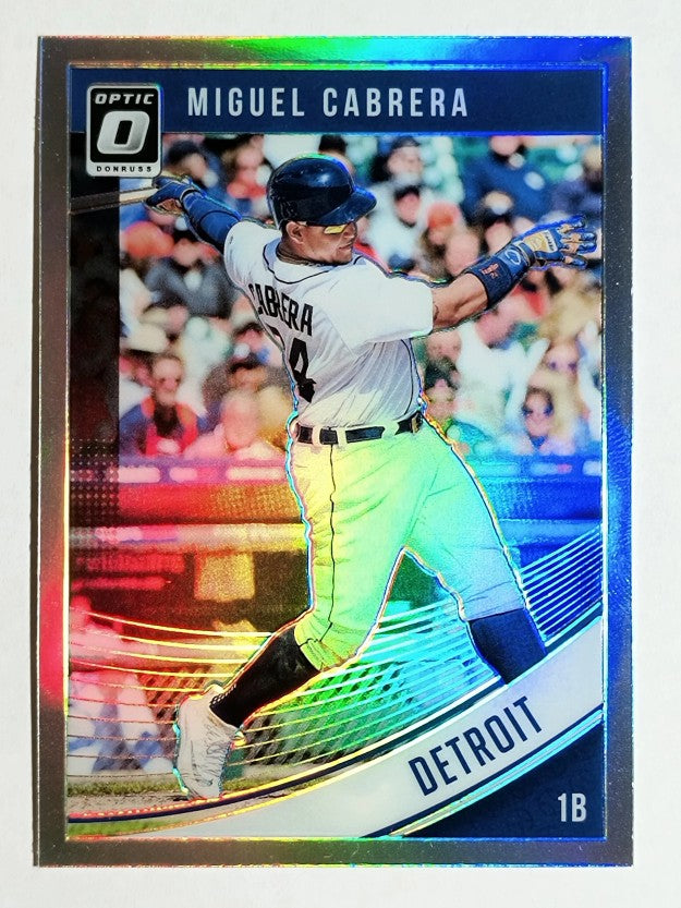2018 Donruss Optic Holo #122 Miguel Cabrera