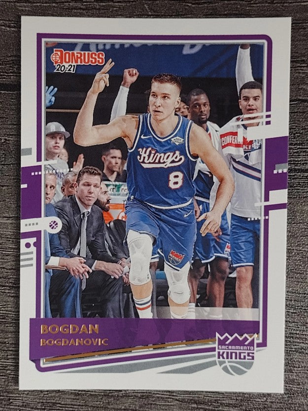 2020-21 Donruss #123 Bogdan Bogdanovic