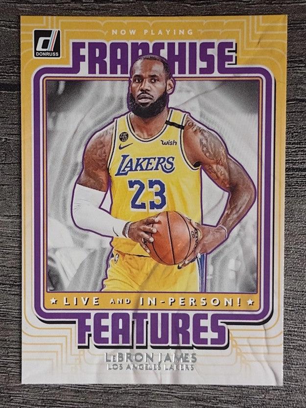 2020-21 Donruss Franchise Features #14 LeBron James