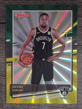 2020-21 Donruss Holo Green and Yellow Laser #93 Kevin Durant