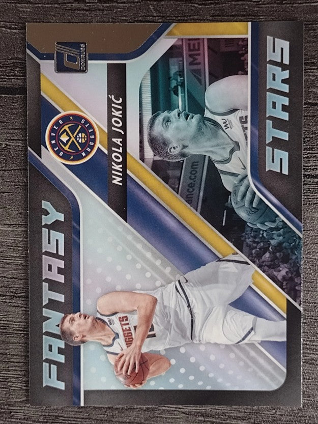 2020-21 Donruss Fantasy Stars #2 Nikola Jokic