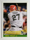 2018 Donruss Variations #242 Mike Trout RETRO