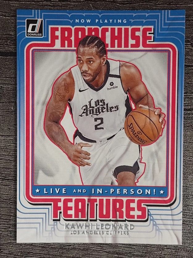 2020-21 Donruss Franchise Features #13 Kawhi Leonard