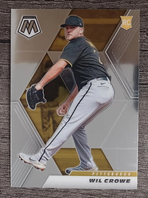2021 Panini Mosaic #218 Wil Crowe RC