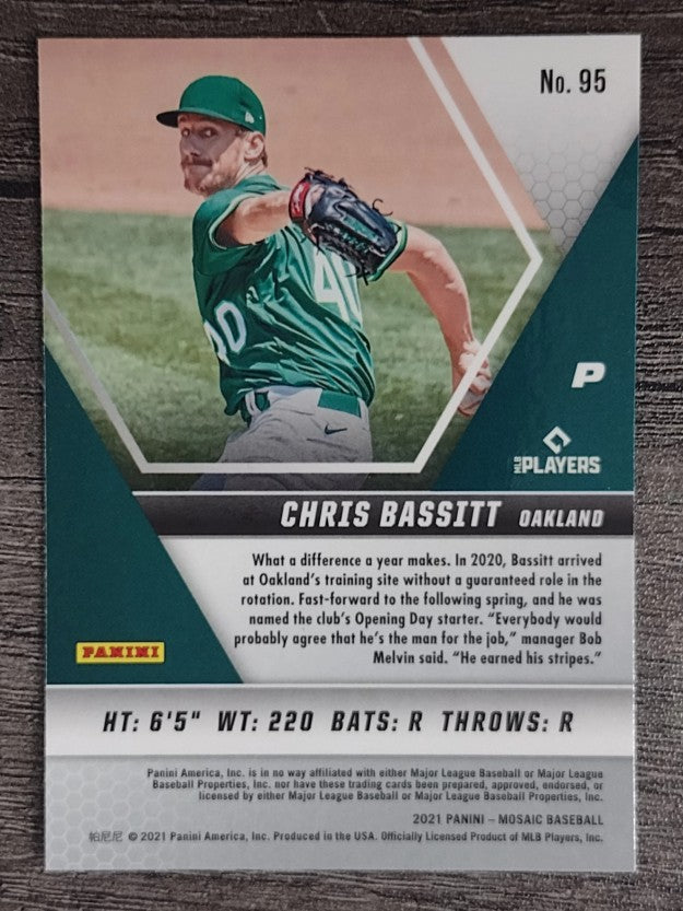 2021 Panini Mosaic #95 Chris Bassitt