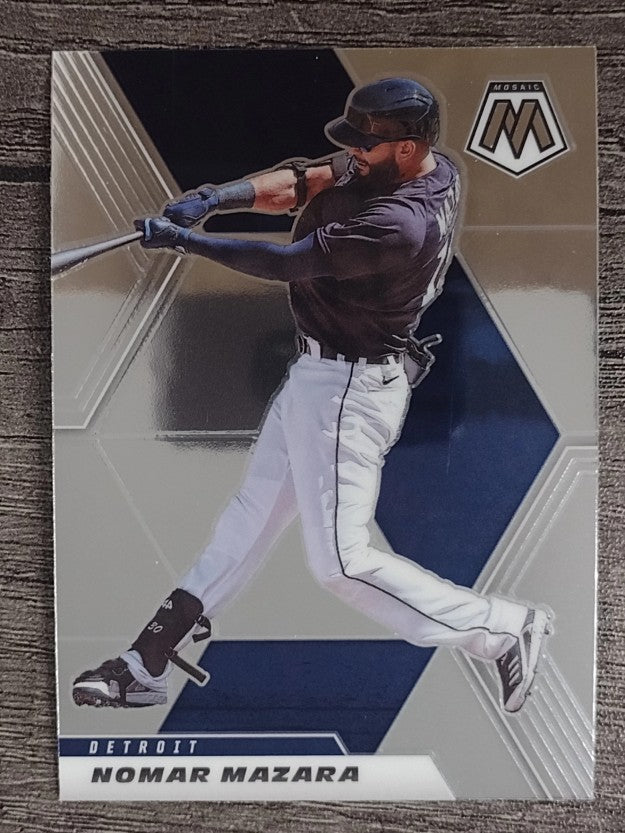 2021 Panini Mosaic #102 Nomar Mazara