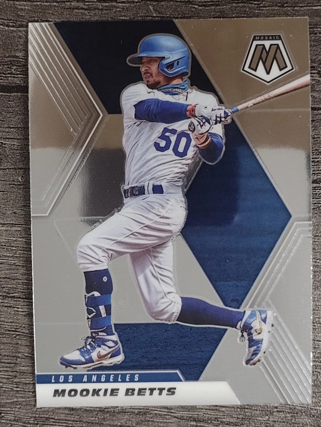 2021 Panini Mosaic #144 Mookie Betts