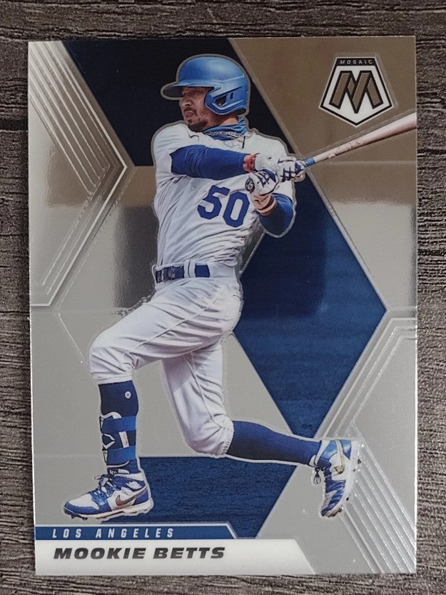 2021 Panini Mosaic #144 Mookie Betts