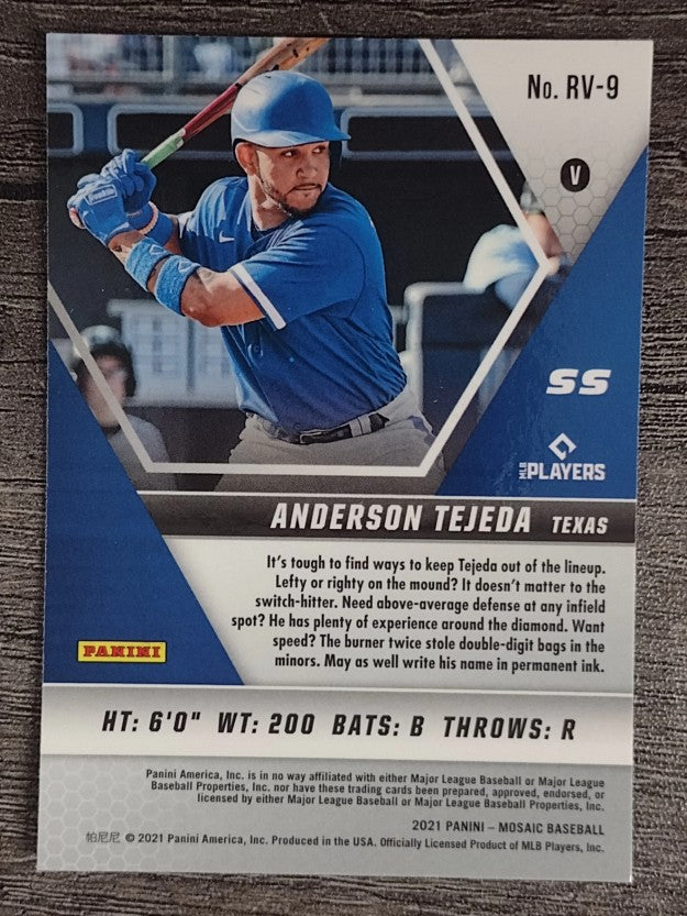 2021 Panini Mosaic Rookie Variations #9 Anderson Tejeda