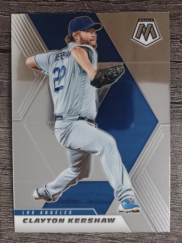 2021 Panini Mosaic #32 Clayton Kershaw