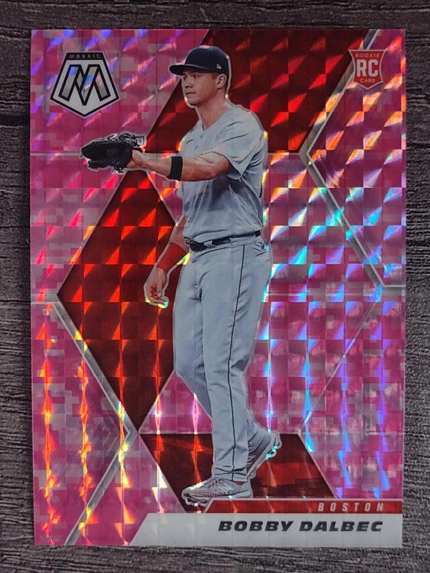 2021 Panini Mosaic Mosaic Pink Camo #241 Bobby Dalbec