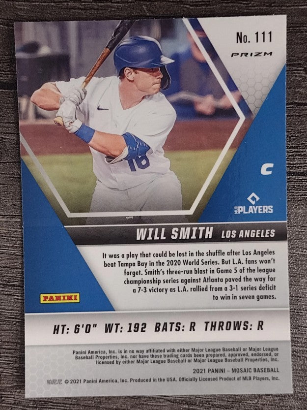 2021 Panini Mosaic Mosaic Green #111 Will Smith