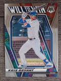 2021 Panini Mosaic Will to Win #3 Kris Bryant