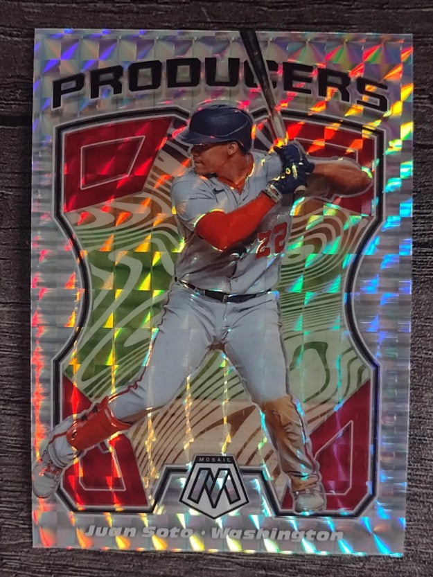 2021 Panini Mosaic Producers Mosaic #6 Juan Soto