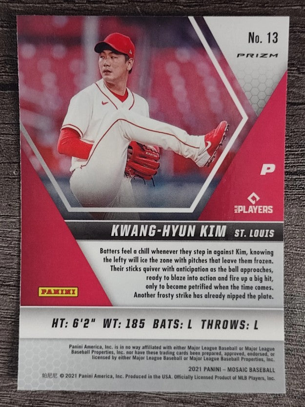 2021 Panini Mosaic Mosaic #13 Kwang-Hyun Kim