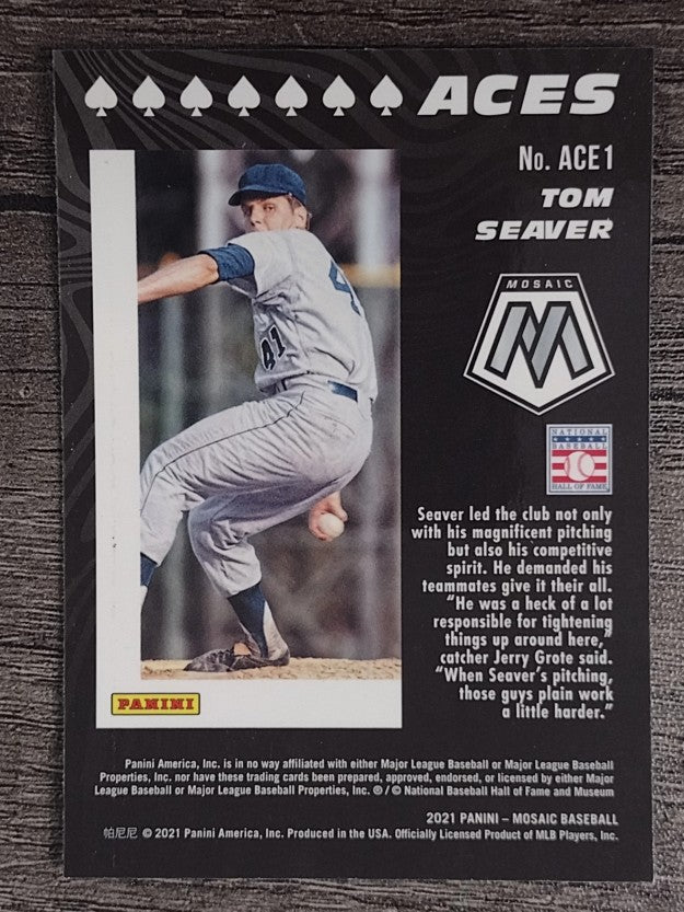 2021 Panini Mosaic Aces #1 Tom Seaver